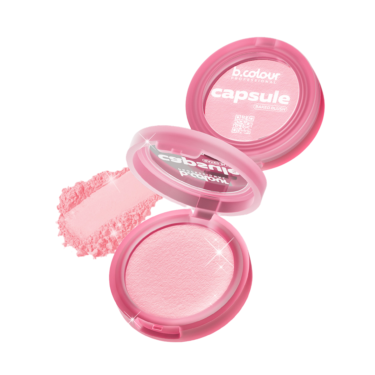 B.COLOUR PRO Румяна для лица запеченные / 01 Sweet Julie, 2,9 г